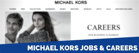 michael kors first job